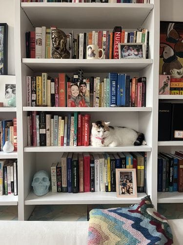 Unpack art & books first