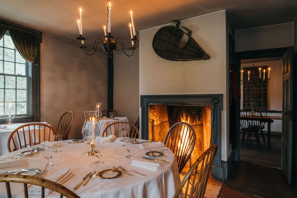Dinner at The Old Inn on the Green in New Marlborough, MA