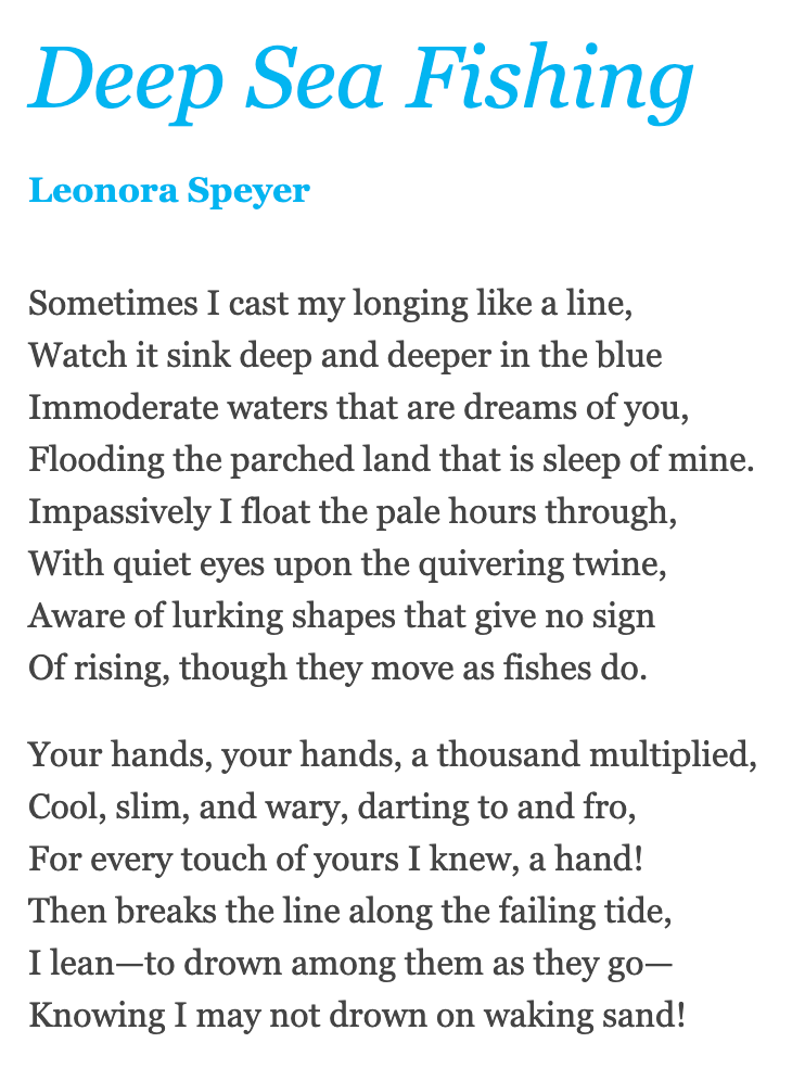 My longing for you