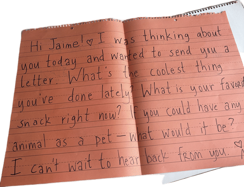 be a penpal
