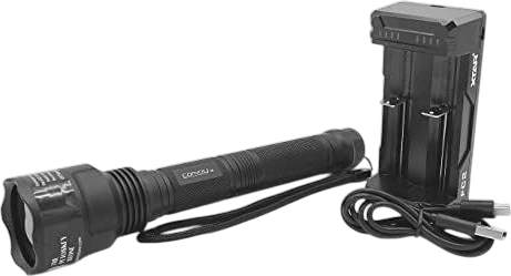 Convoy C8 + 365nm UV LED Flashlight with Patented Glass Filter