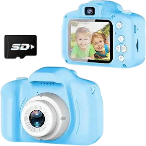 Seckton Upgraded Kids Selfie Camera - Blue
