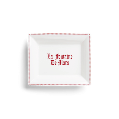 The Porcelain Tray, La Fontaine De Mars