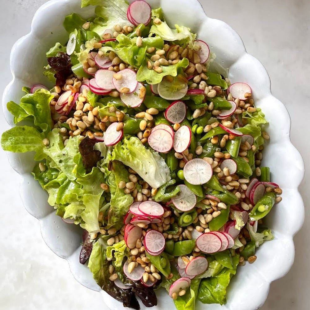 Butter Lettuce Salad with Tarragon Dressing Recipe
