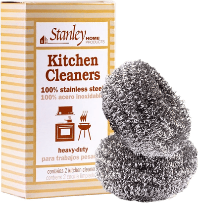 Heavy Duty Stainless Steel Scrubber Pads