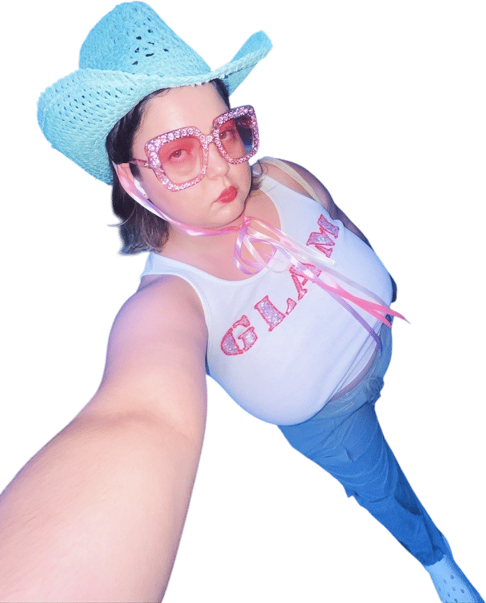 wear your mint green cowboy hat