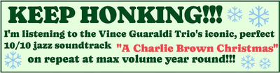 Keep Honking!!! Bumper Sticker