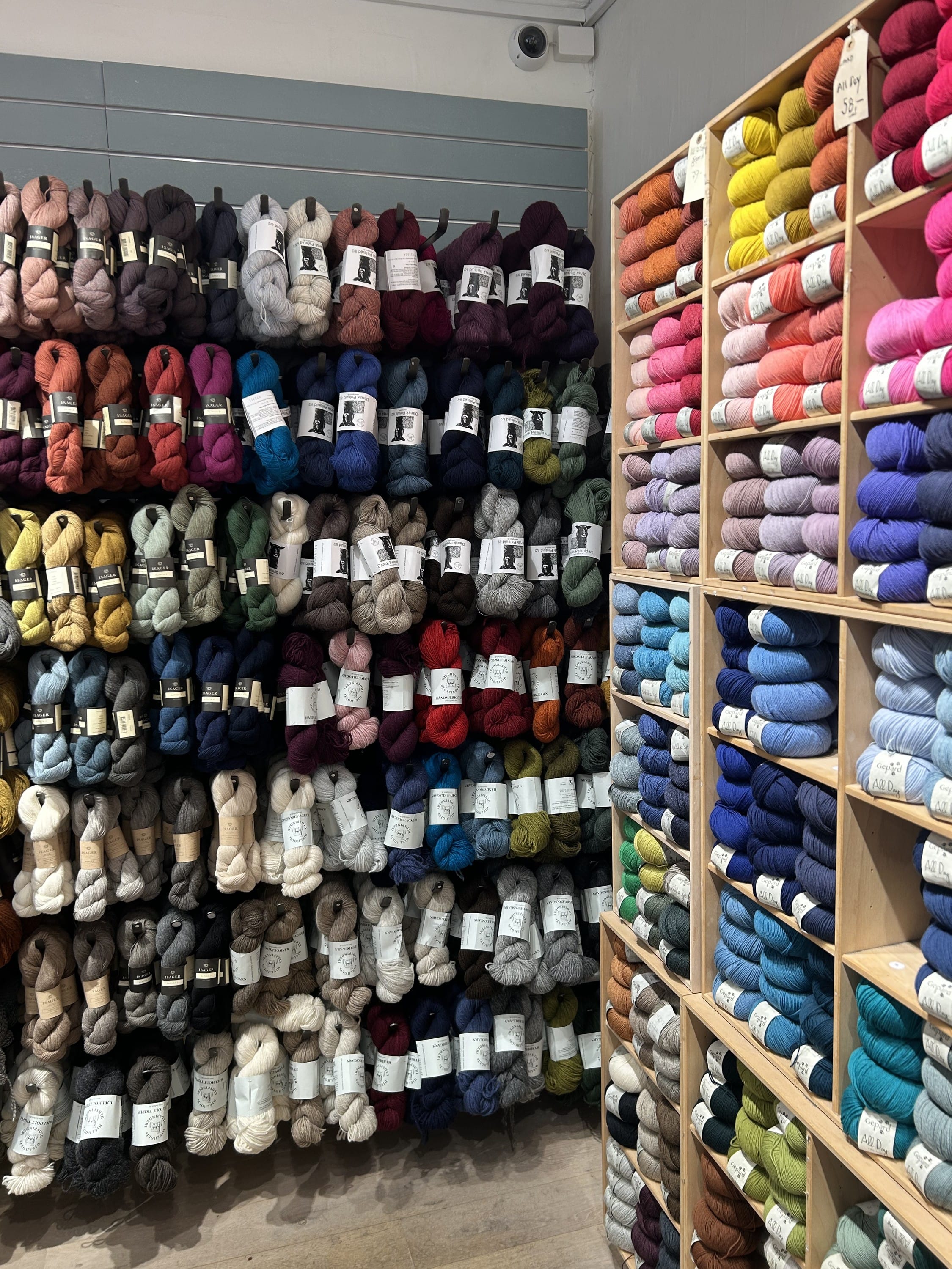 Yarn shopping in Copenhagen