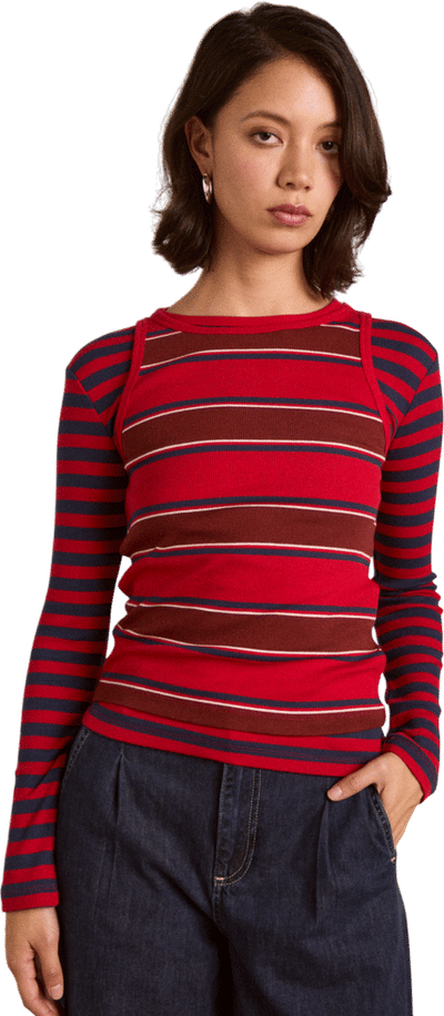 Manon Layered Long Sleeve Tee