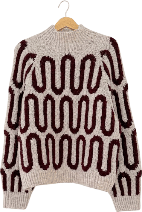 Wave Sweater Knitting Pattern