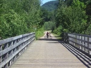 P’tit train du Nord bike trail