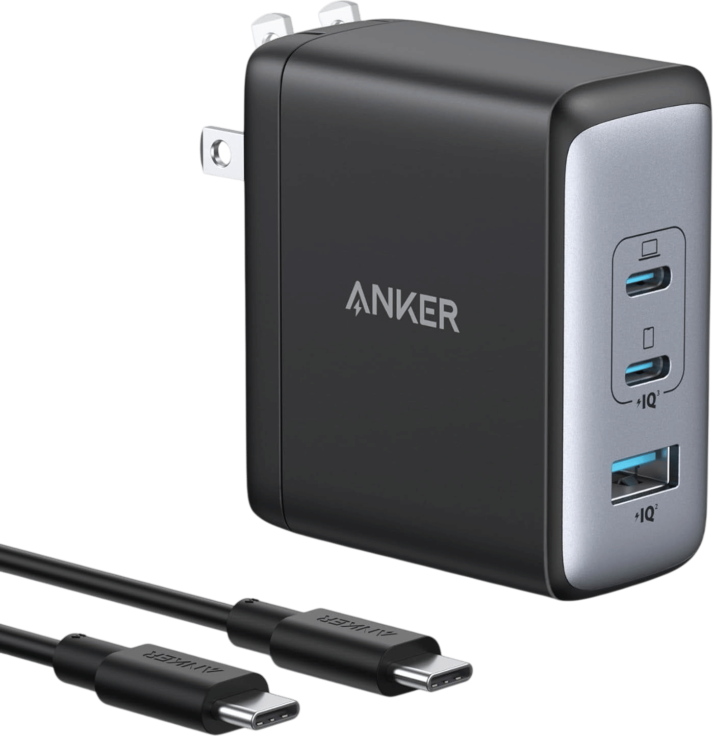 Anker Nano 100W 3-Port USB-C Charger