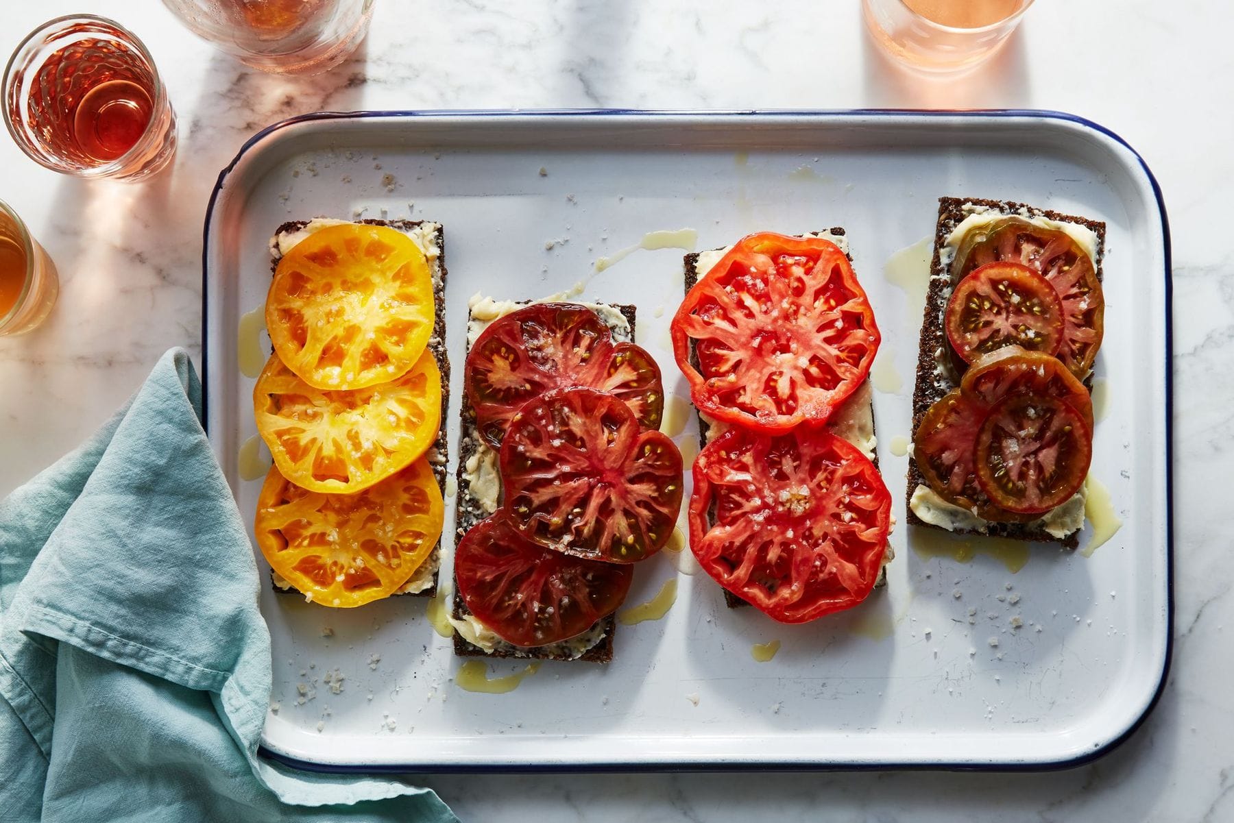 Estela's Tomato Toast Recipe