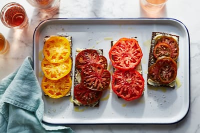 Estela's Tomato Toast Recipe