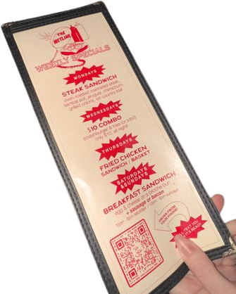 $10 burger combo at The Arroyo Club