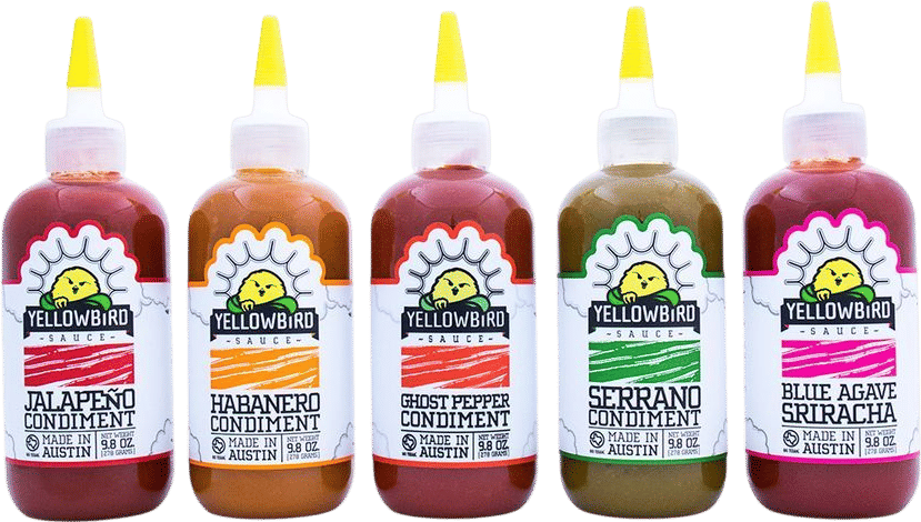 Yellow Bird Hot Sauce. Habanero and Serrano are the best