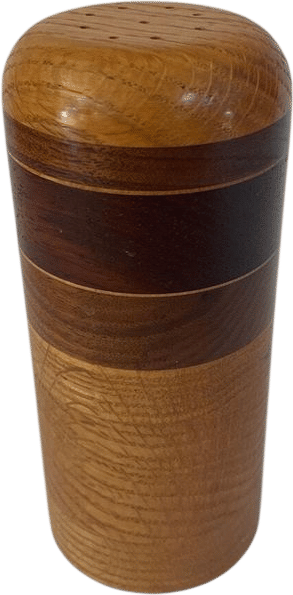 MCM Vintage Wood Pepper/spice Shaker 6" Tall - Etsy