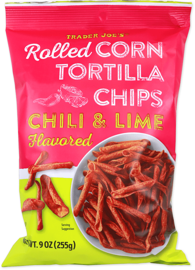 Chili & Lime Rolled Corn Tortilla Chips