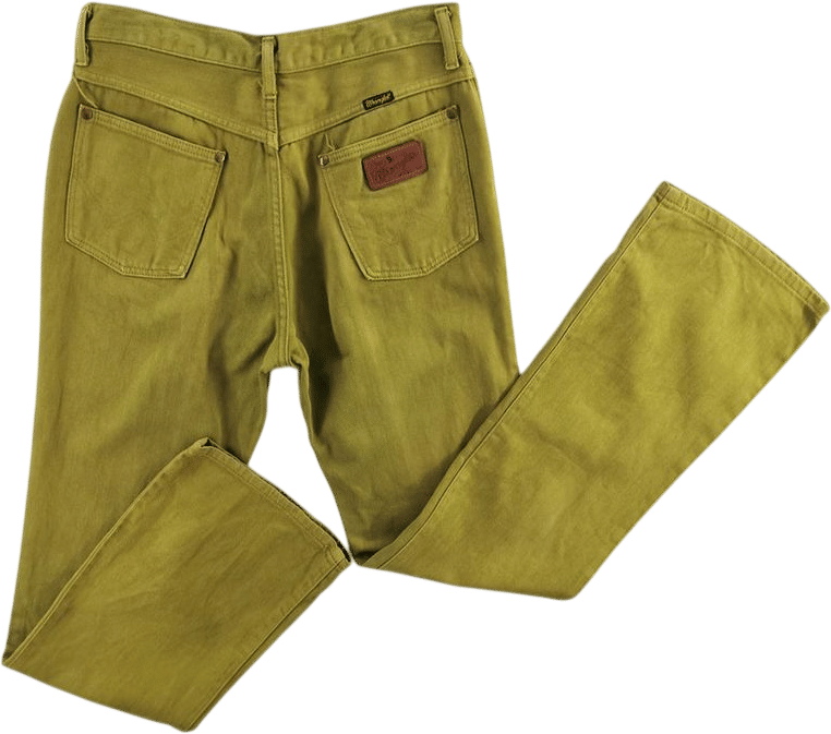 Wrangler Jeans Vintage 90's Green Lady Wrangler Made in Japan Denim Pants Size 30/31x32 - Etsy