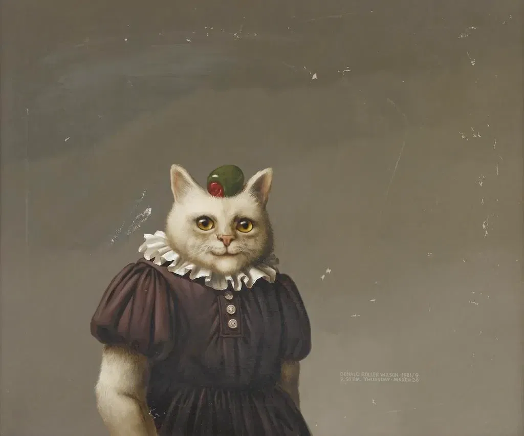 Cat with Olive