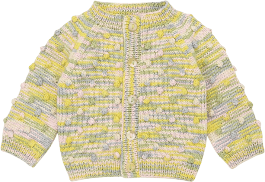 Baby Popcorn Cardigan