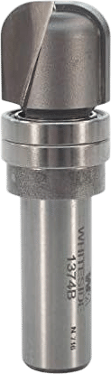 Whiteside Router Bits 1374B Bowl and Tray Bit - 1/4-Inch Radius, 3/4-Inch Cutting Diameter, 5/8-Inch Cutting Length, and 1/2-Inch Shank