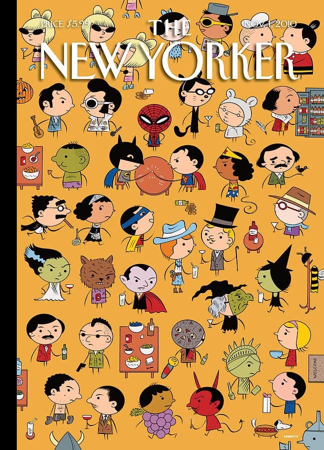 Ivan Brunetti, Cartoonist