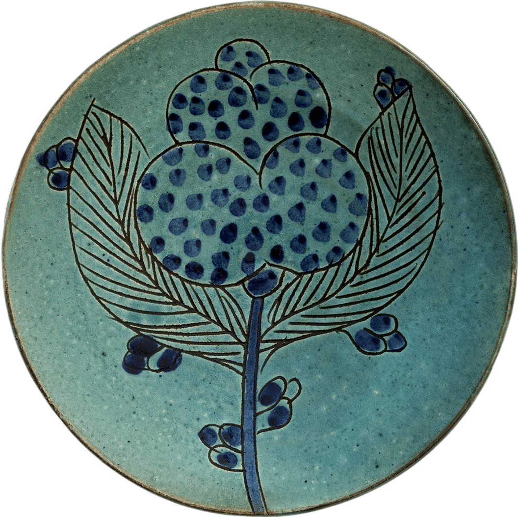 Blue Flower, Set Of 2