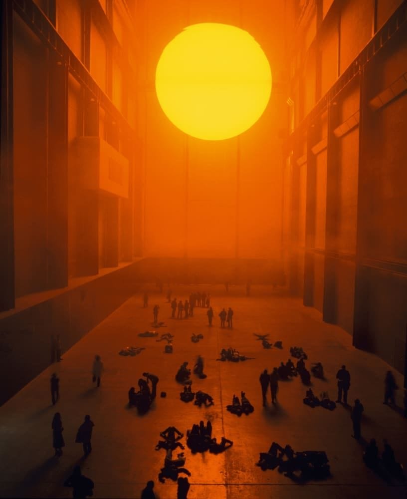 the weather project by olafur eliasson