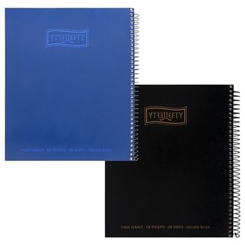 lefty’s left handed college ruled spiral notebook