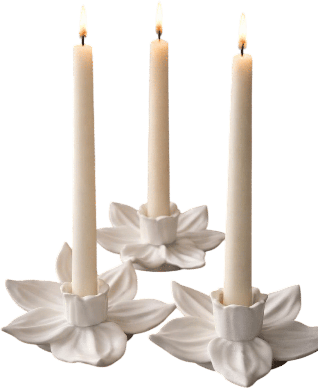 candles during dinner
