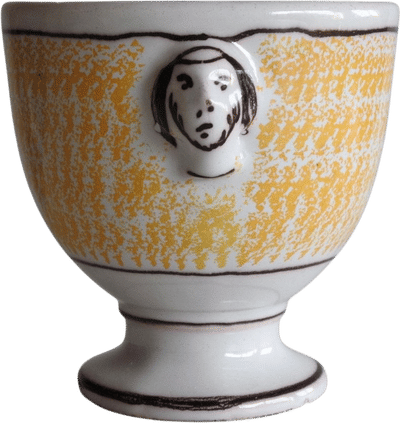 French 19th Century Faience Sucrier