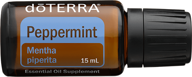 Peppermint oil to cool off