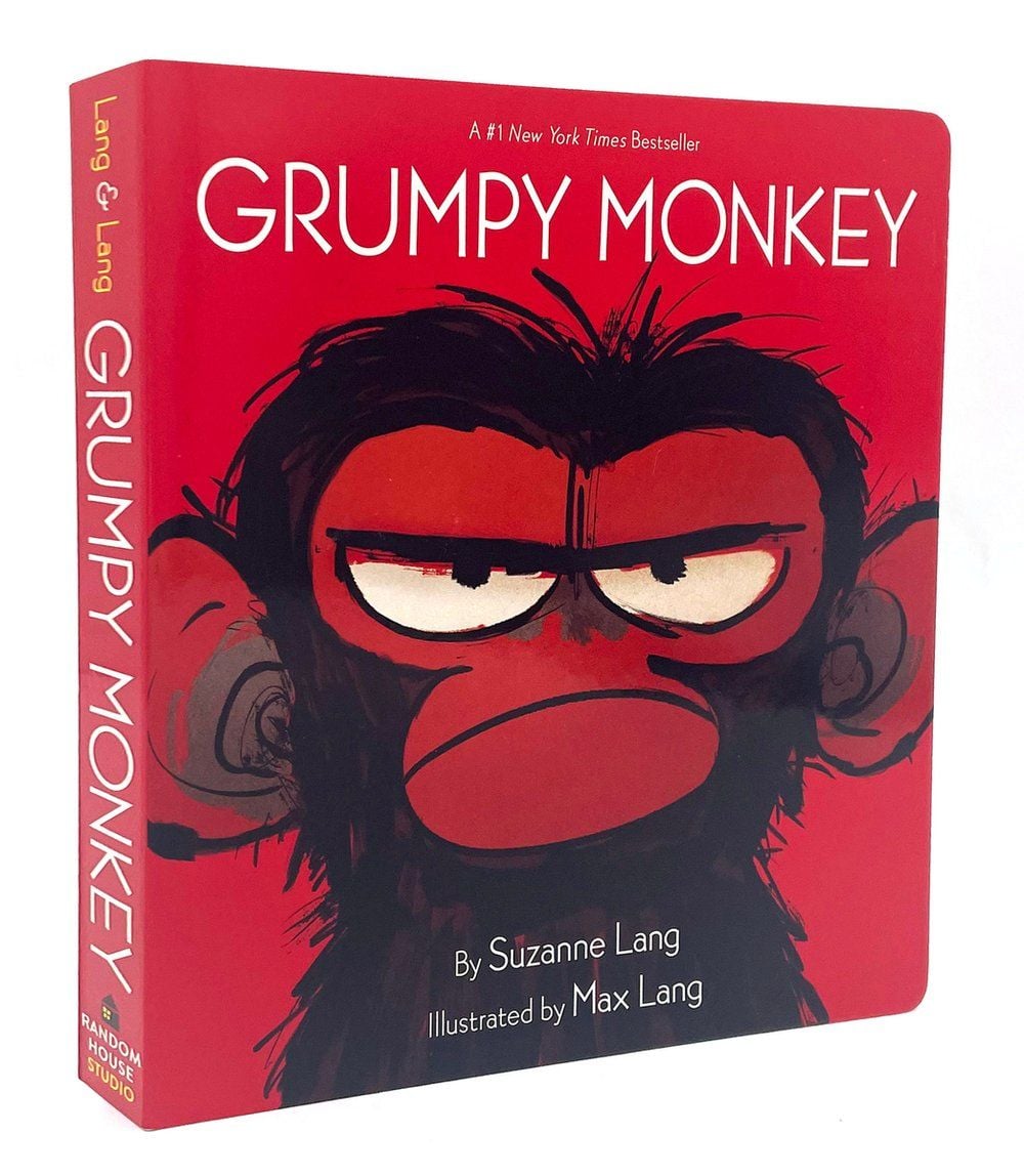 Grumpy Monkey Board Book (Suzanne Lang)