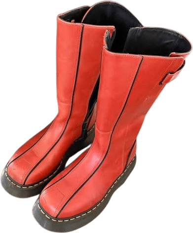 Buzz Hi Orange Boots