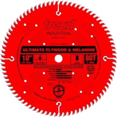 LU80R012 12-Inch Ultimate Plywood & Melamine Saw Blade