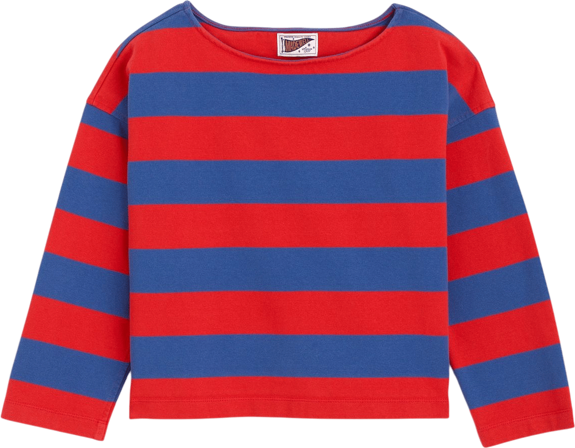 Madewell The Rugby Boatneck Long-Sleeve Tee