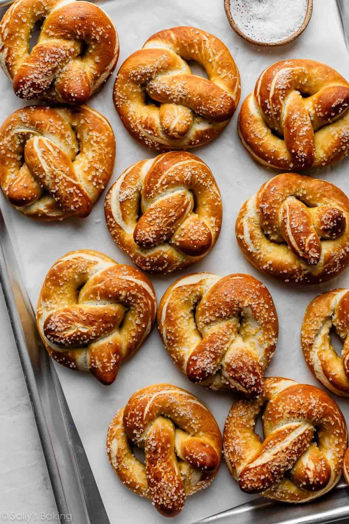 Easy Homemade Soft Pretzels Recipe