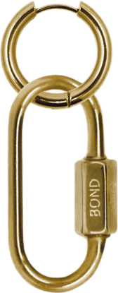 Hex Carabiner Hoop