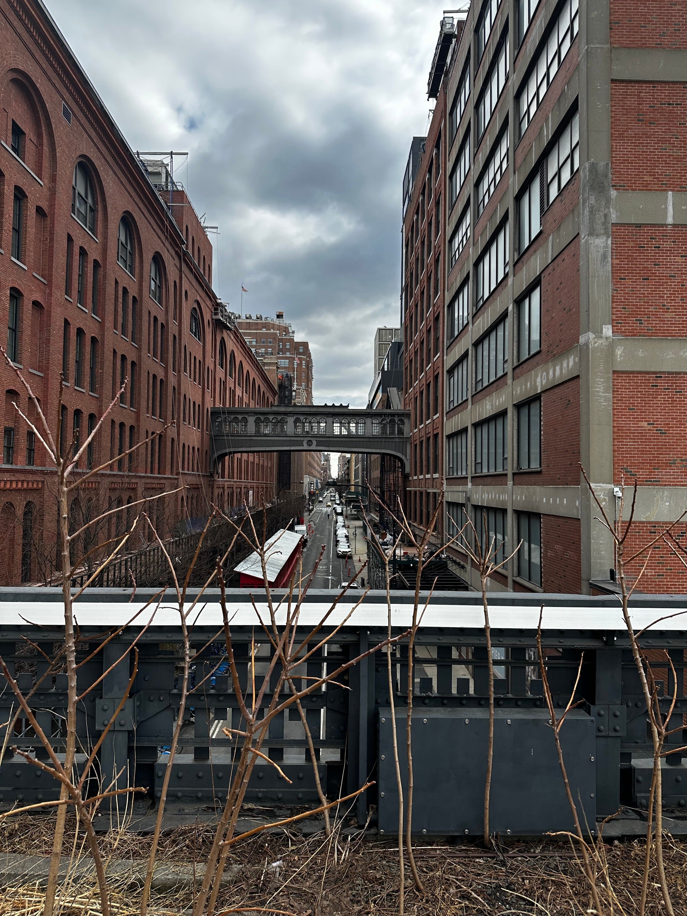 Walking the highline/chelsea market