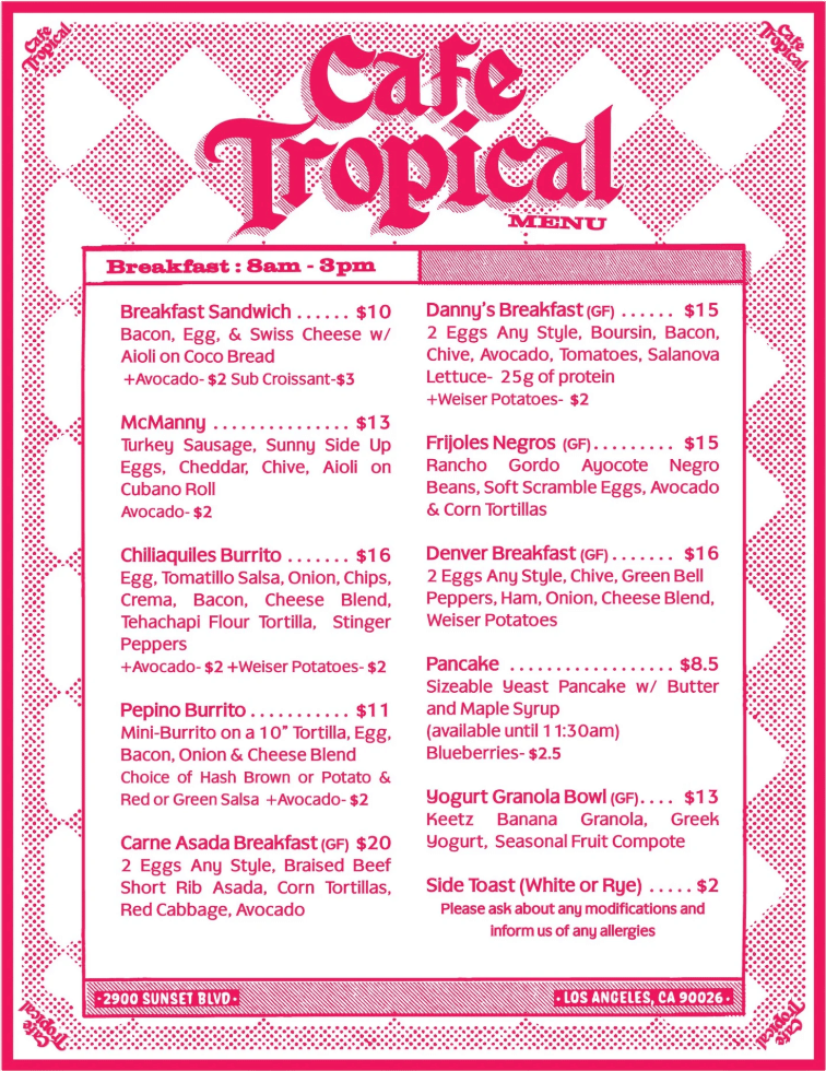 Cafe Tropical