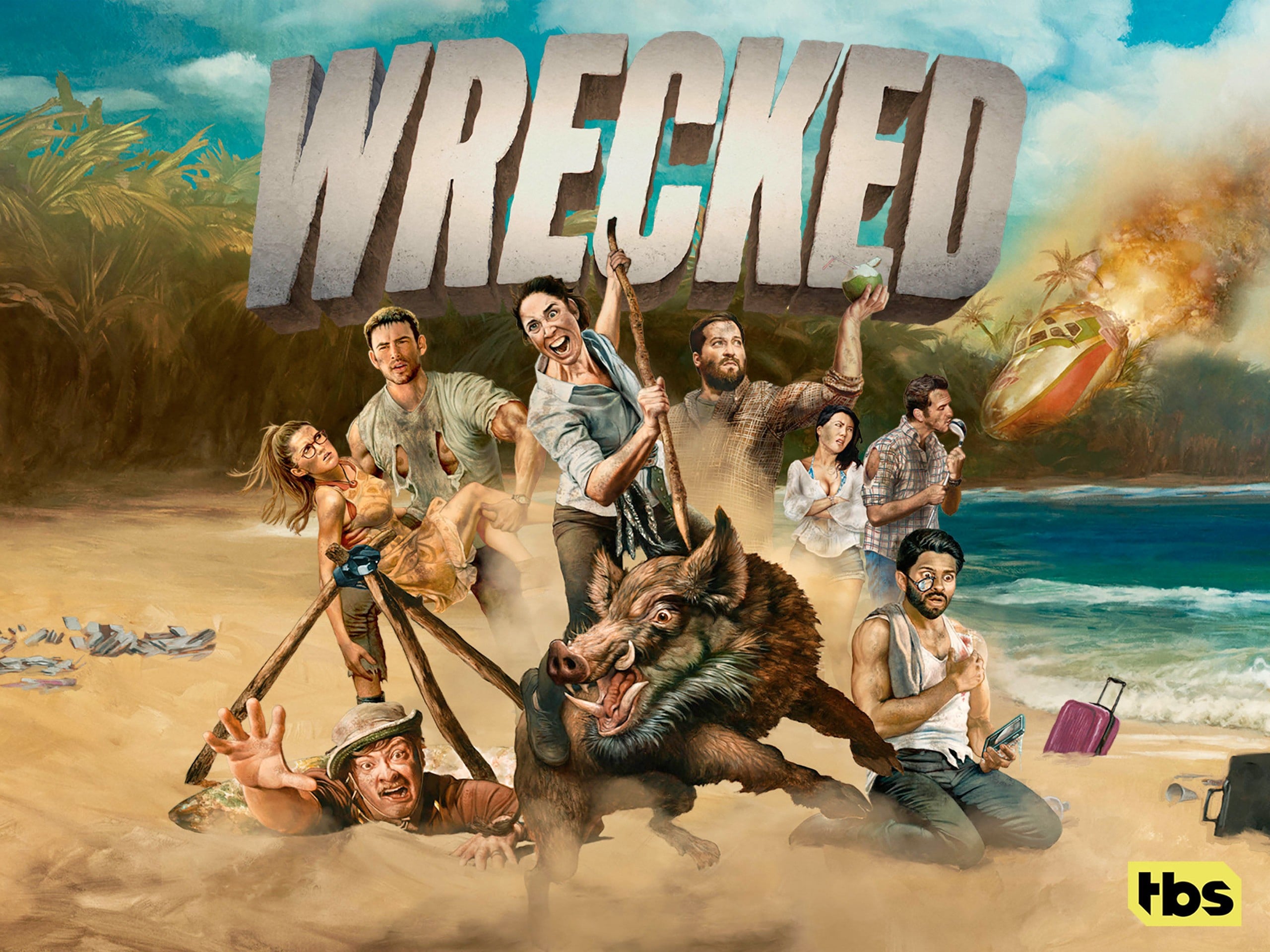 Wrecked (TV Series 2016-18) 🏝️