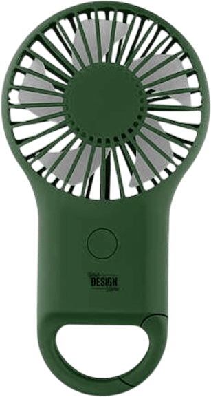 Rechargeable Handheld Fan with Carabiner