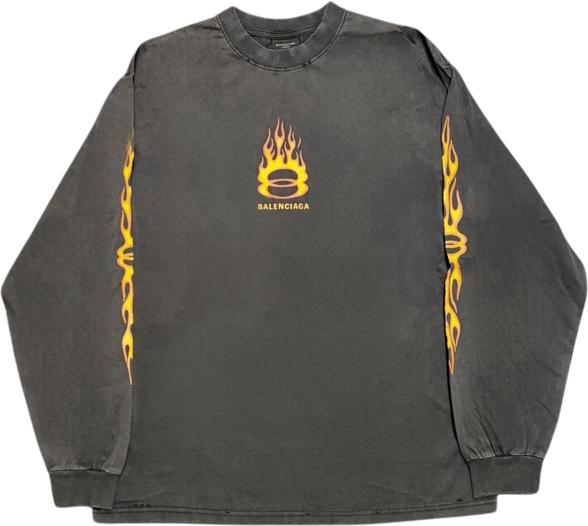 Balenciaga Men's Black T-shirt