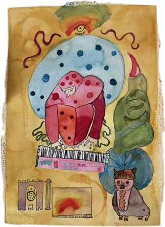 Painting Weird Watercolors