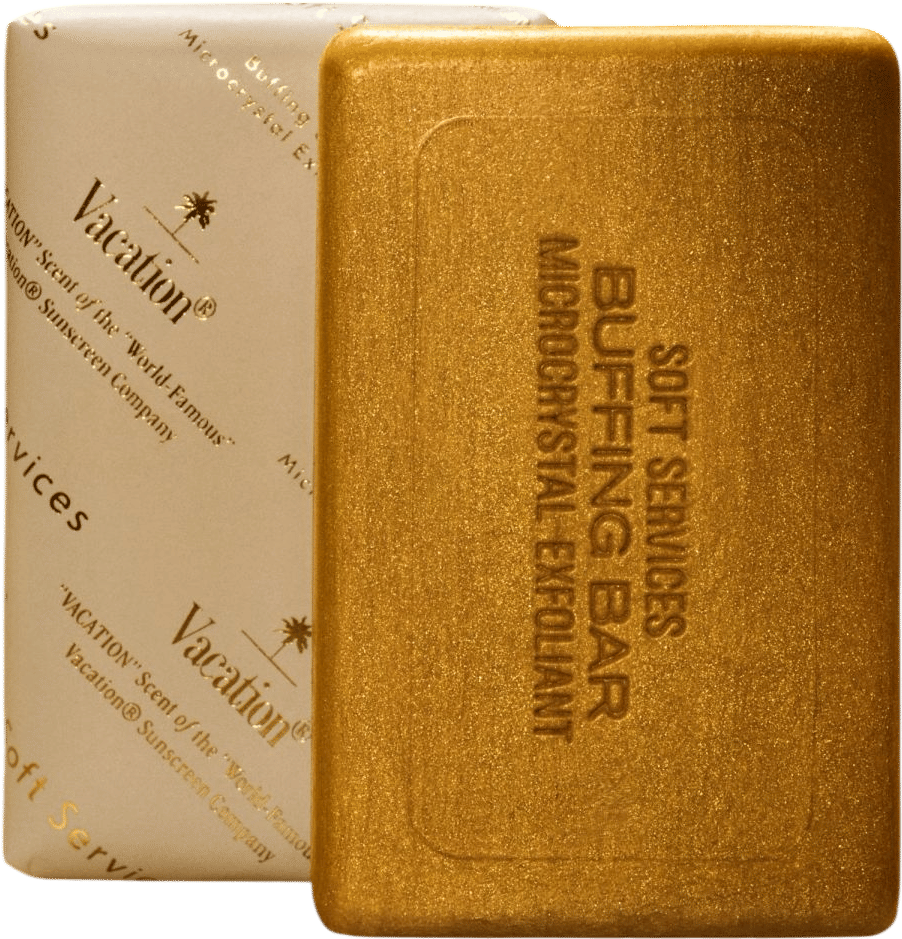 soft services x vacation buffing bar