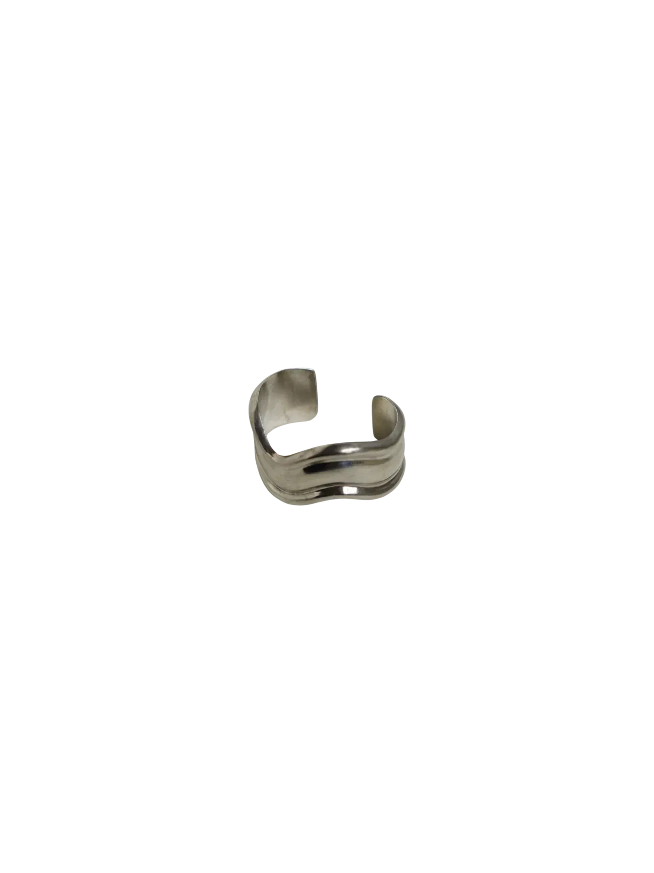 Taxco Sterling Silver Sculptural Cuff