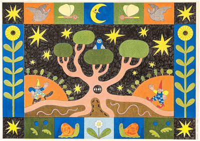 Night Garden Art Print