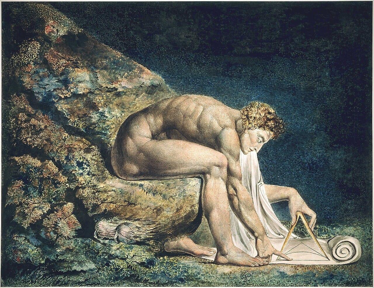 William Blake - Newton (1795)