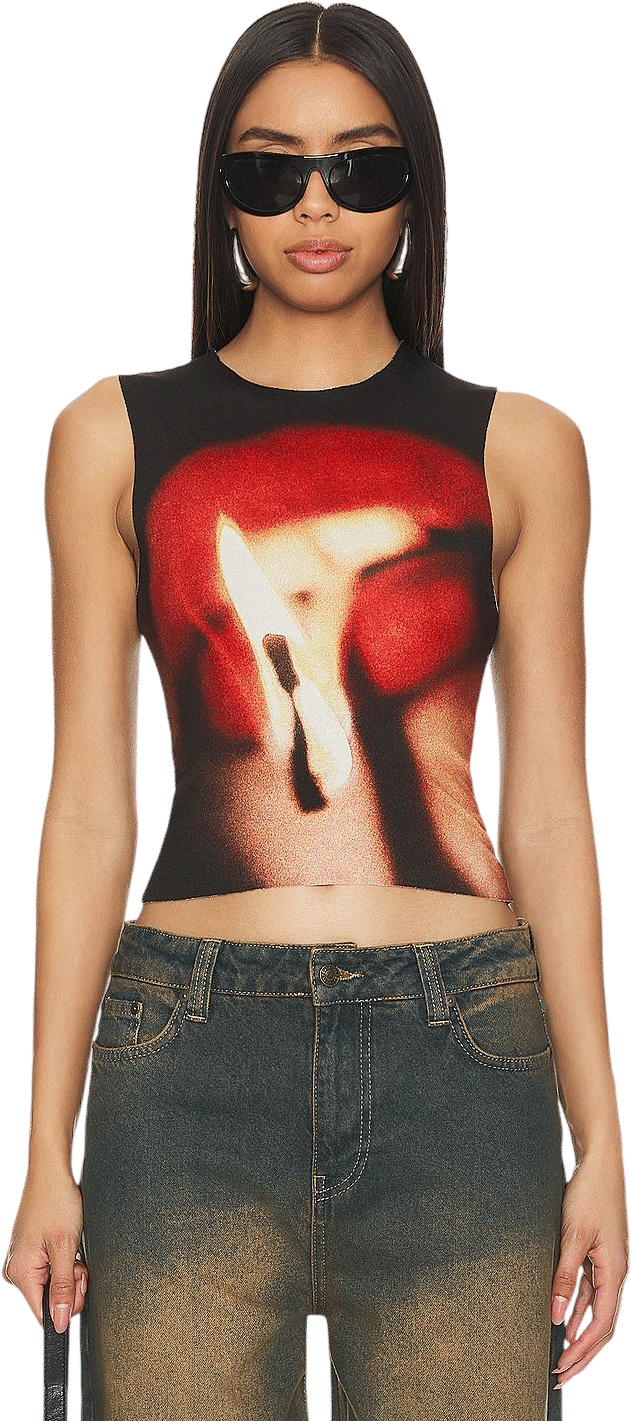 Jaded London Slinky Tank Top